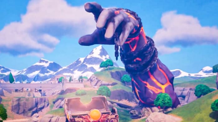 Fortnite Chapter 5 Season 2 leaks Titan Hand